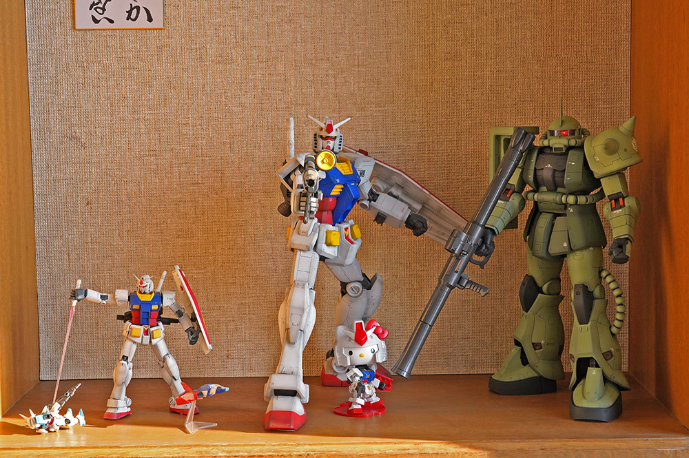 ザクⅡ量産型1/48メガサイズモデル出来ましたっ！ -北海道・富良野