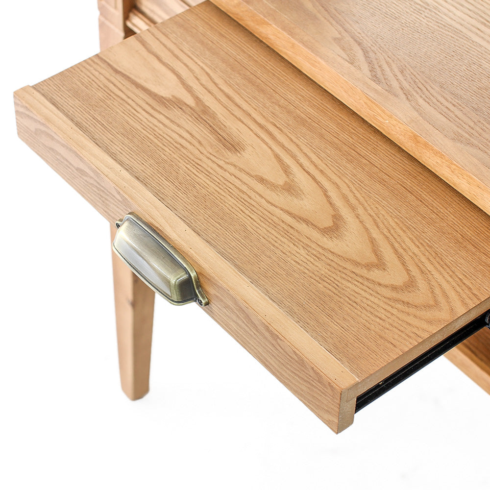 ヘアサロン |美容室 |セット面 |ミラー |ドレッサー | ウッド