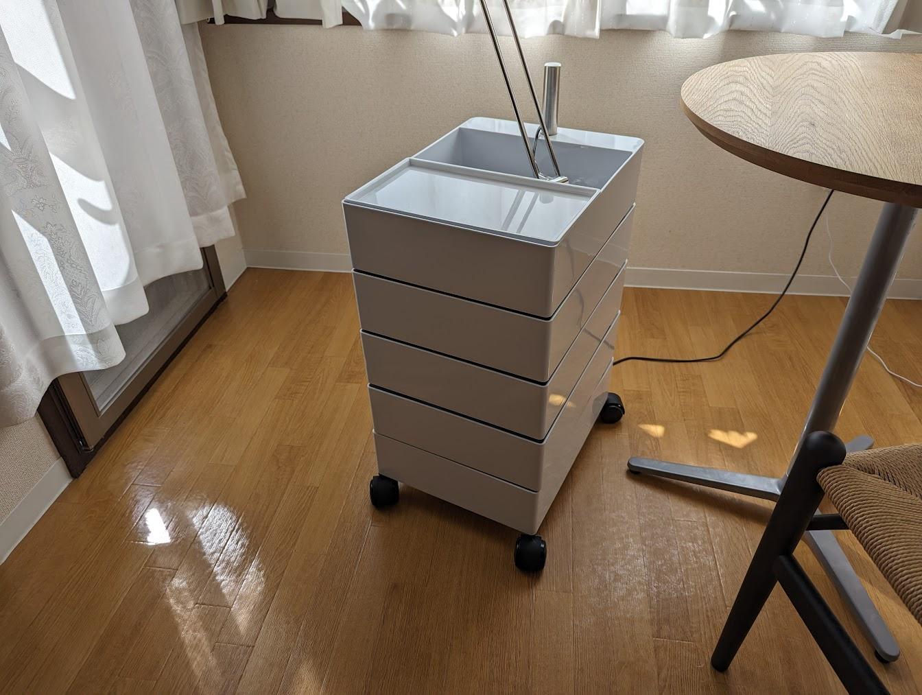 マジス360°コンテナのリプロダクトの使用感【回転トレーが快適