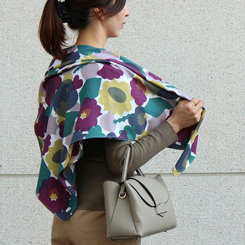 100 ミナ ペルホネン ウールー【箱入】flower basket イエローミックス