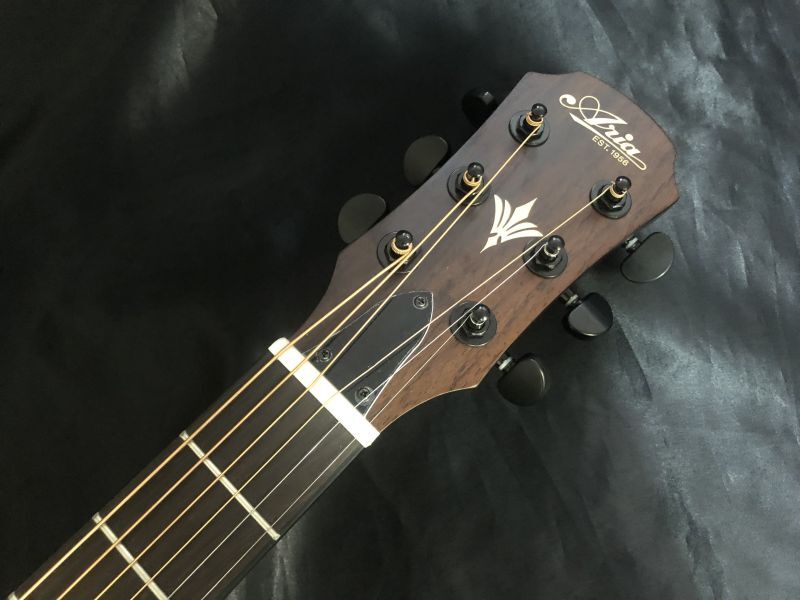 Aria / FET-F2 STBK / Black エレアコ（新品） - HR/HMギター専門店