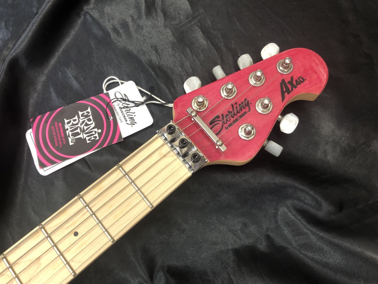 Sterling by Musicman / AX40 AXIS Transparent Pink（新品） 日本限定