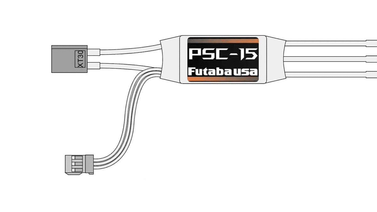 PSC-15 Motor Controller – FutabaUSA