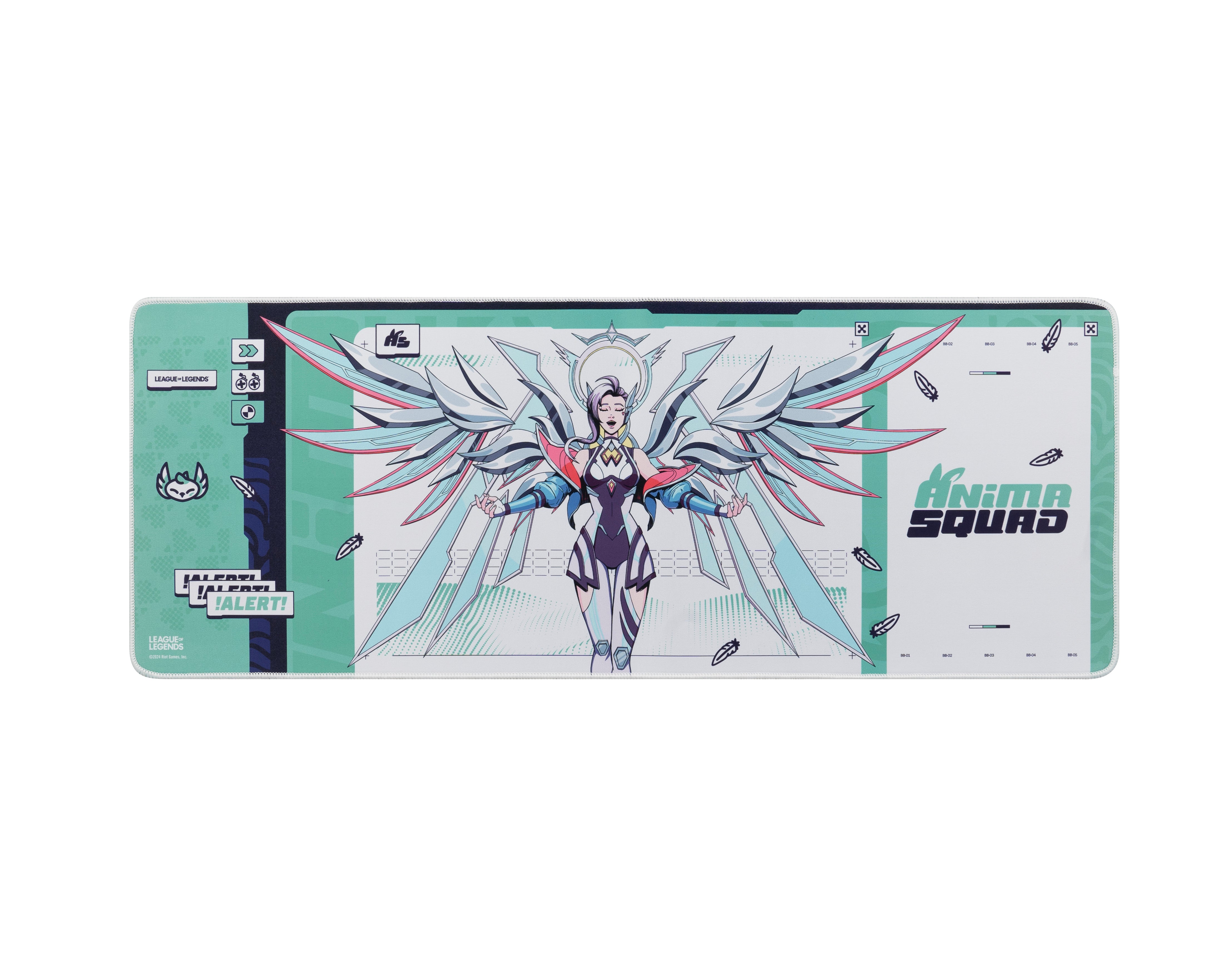 アニマ部隊 セラフィーン XL デスクマット – FUTAROKU