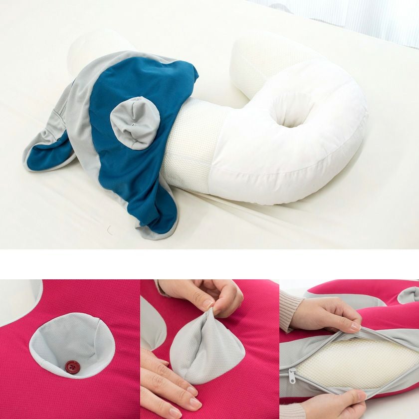 完売】フランスベッド スリープバンテージ ドクター 横向き寝枕 M