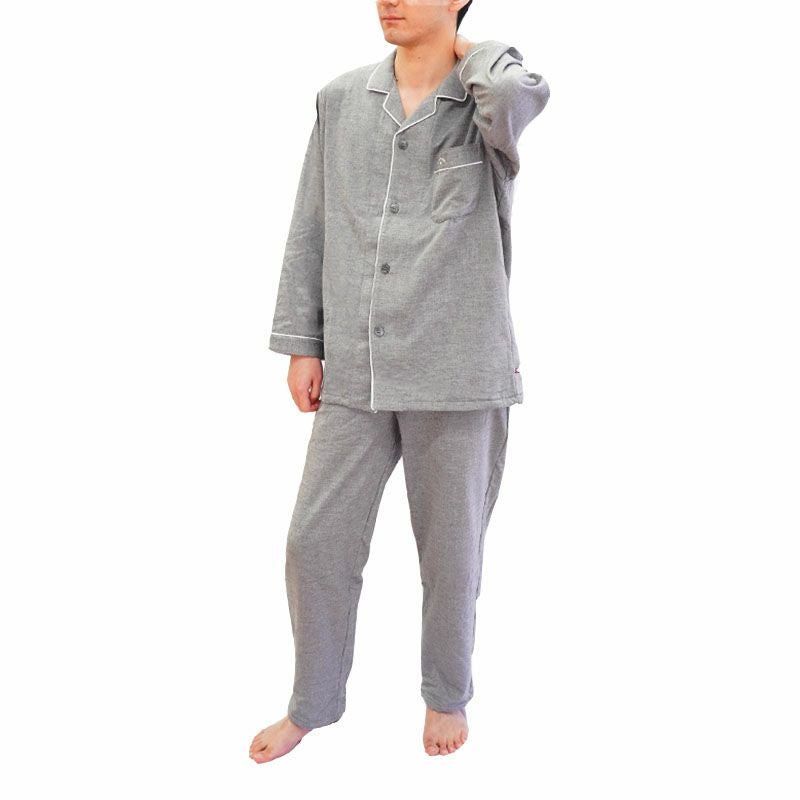 今治タオル パジャマ メンズ 綿100％ 日本製 ガーゼ×パイル 長袖 上下