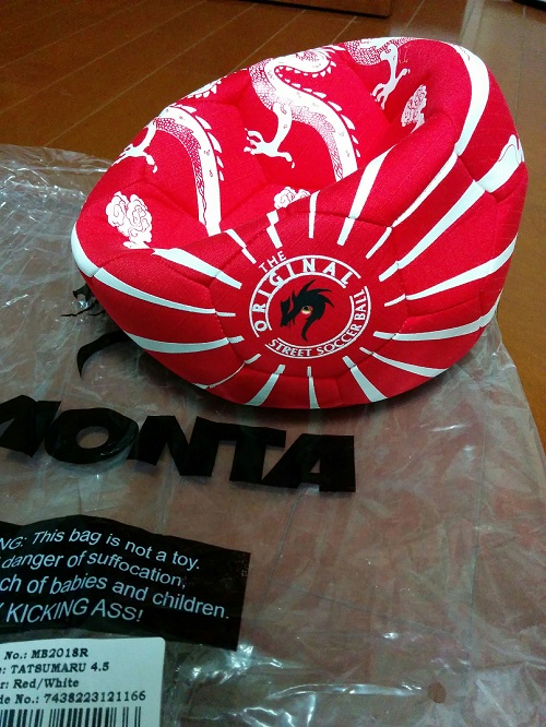 40代でフリースタイルフットボールをMONTA（モンタ）で練習