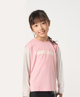 ロゴプリント長袖Tシャツ （98-61TI11-204）｜コムサイズム（COMME CA