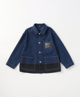 ストレッチデニム ジップアップ パーカ ブルゾン（98-42BI01-204