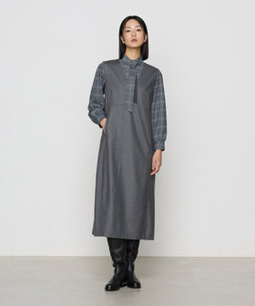 2WAYストレッチフラノ ジャンパースカート（01-11OI02-204）｜K.T