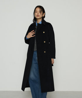 アンゴラウール ロングトレンチコート（01-15WM05-205）｜K.T キヨコ