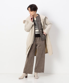 マルチウェイ】インナーダウン付きスプリングコート（01-20UA02-202