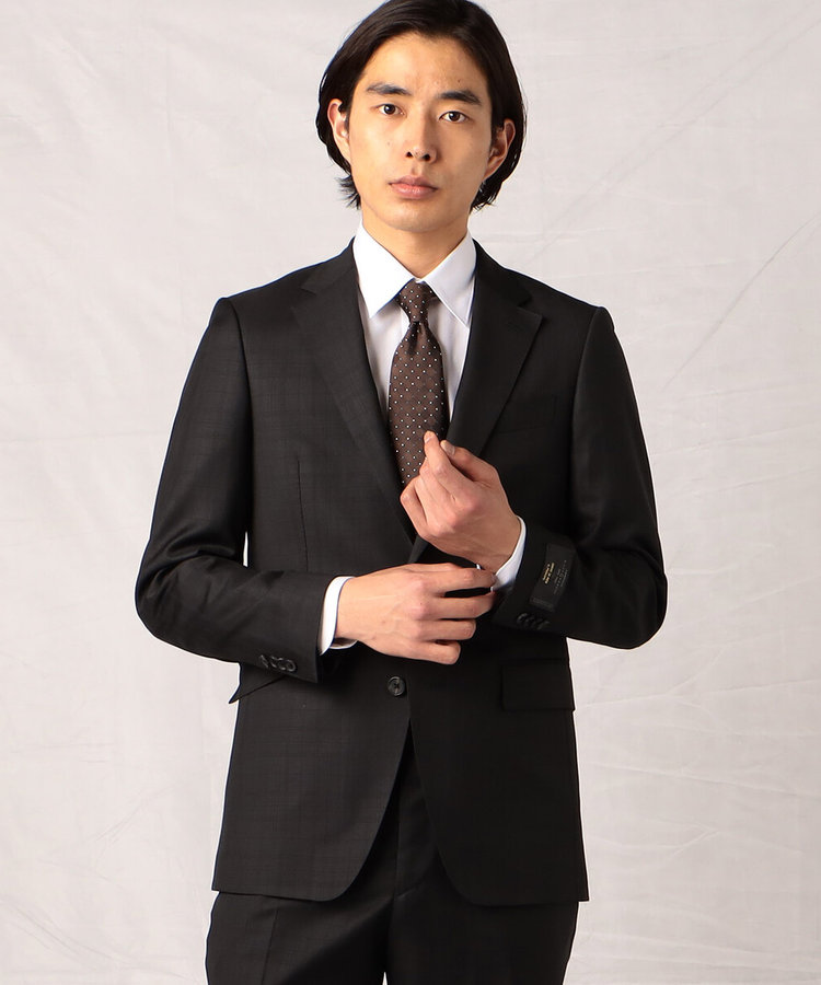 CERRUTI/COMME CA IL PRINCIPE】タータンチェック セットアップ S2B