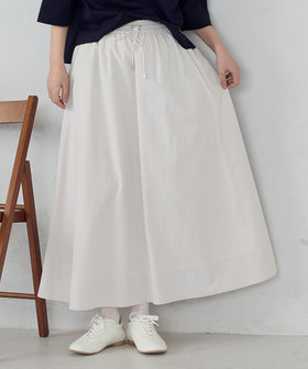 2WAYストレッチナイロンタフタ ギャザースカート（12-50FO06-206