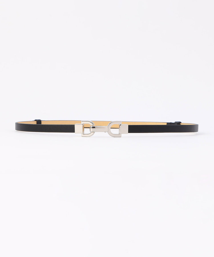 フェイクレザー スライドフックベルト（1.0cm巾）（12-89YG02-204