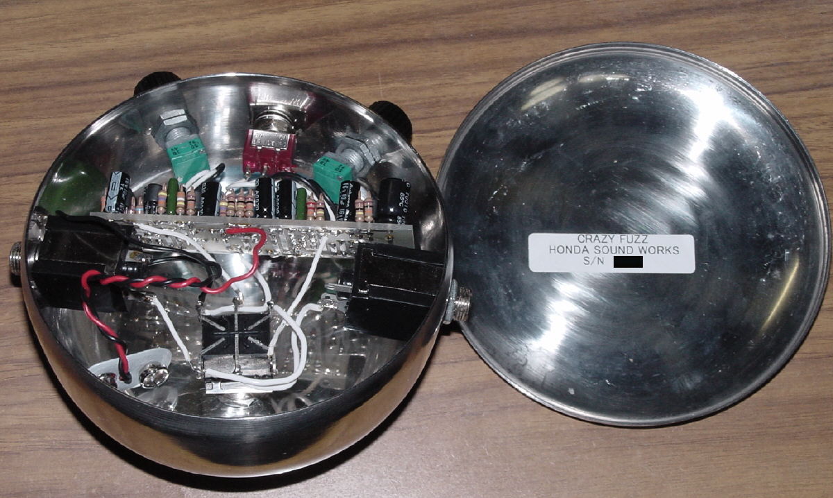 HSW(Honda Sound Works) CRAZY FUZZ: エフェクター改造と自作 ギター