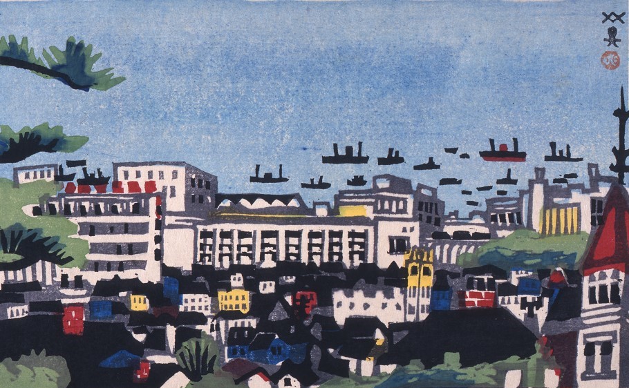 川西英 ―「神戸百景」がつなぐ街の記憶― | 芸術教養学科WEB卒業研究展