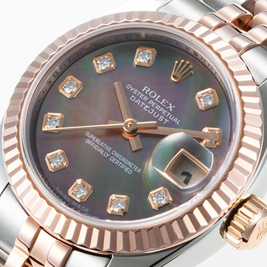 ロレックス デイトジャスト 179171NG ブラック 中古 | かめ吉