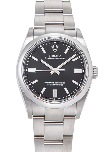 ロレックス | オイスターパーペチュアル]（新品・中古）｜ブランド時計