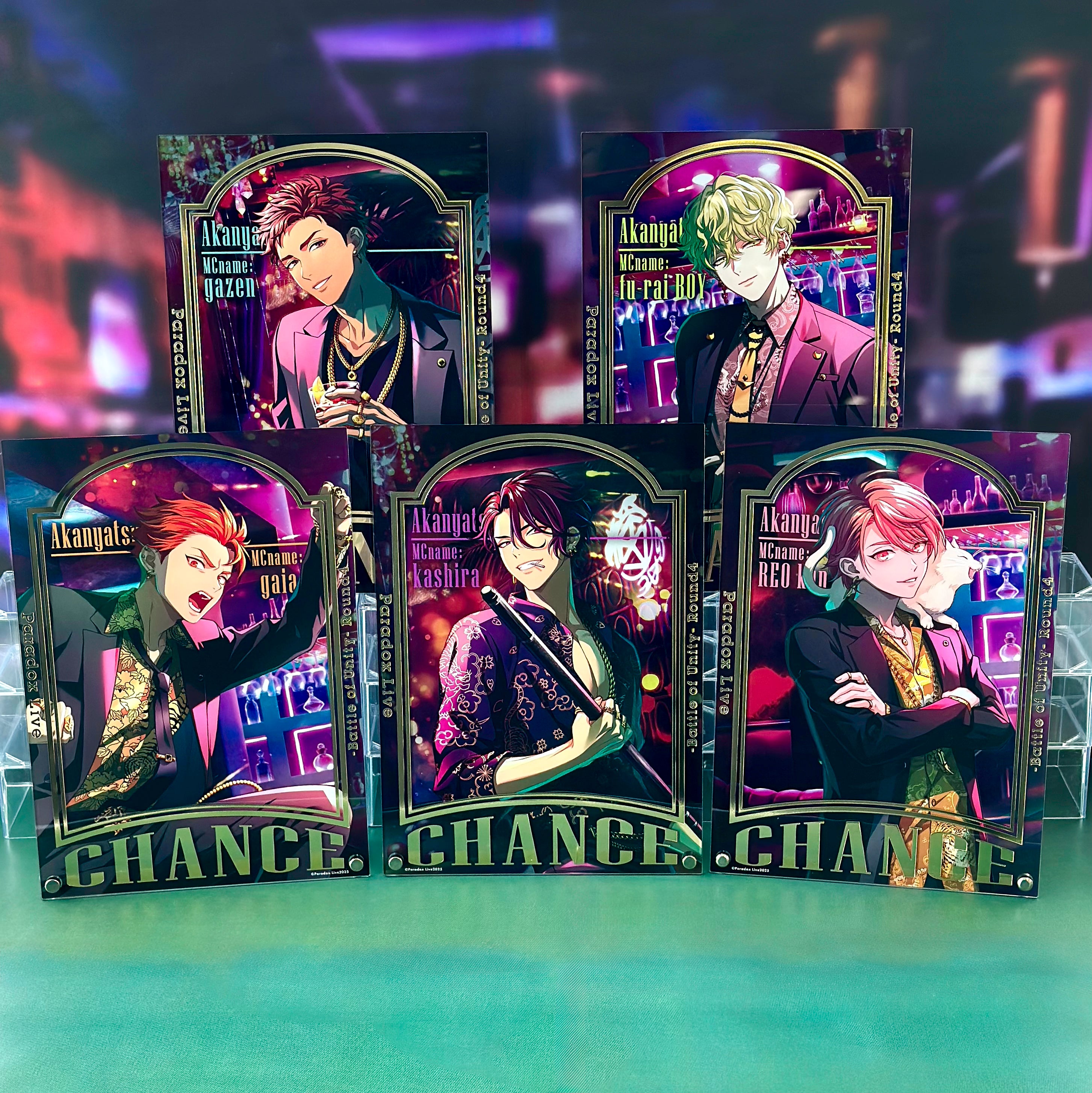 Paradox Live CHANCE 箔押しBIGアクリルパネル – GCRESTORE ジークレストア