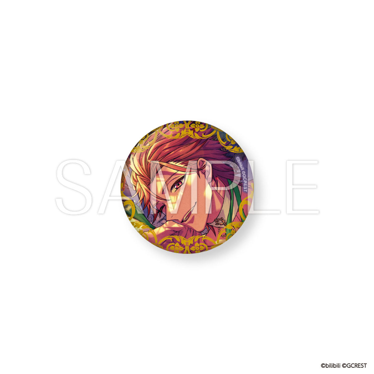 夢職人と忘れじの黒い妖精 大いなる預言と愛の試練 箔押し缶バッジ