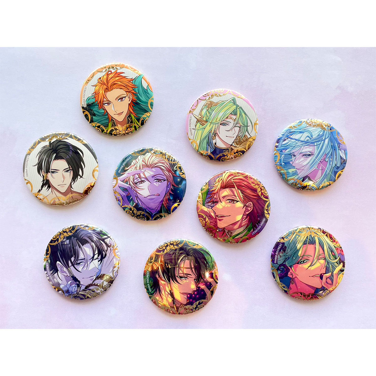 夢職人と忘れじの黒い妖精 大いなる預言と愛の試練 箔押し缶バッジ