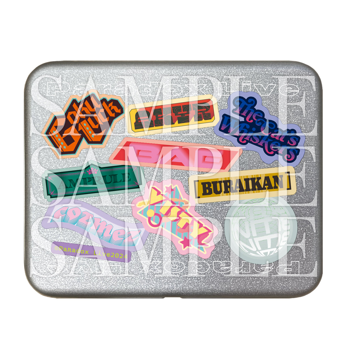 Paradox Live ANTHEM 缶ケース&ステッカーセット – GCRESTORE ジーク