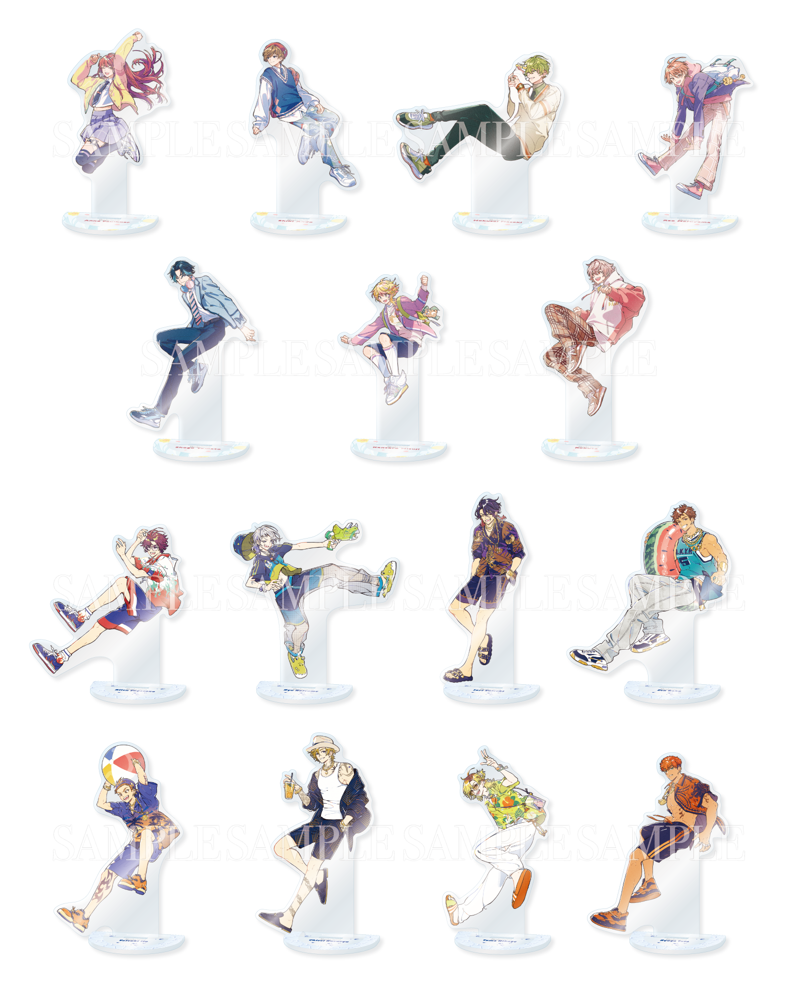 Paradox Live Seasonal Show アクリルスタンド Ver.1 – GCRESTORE