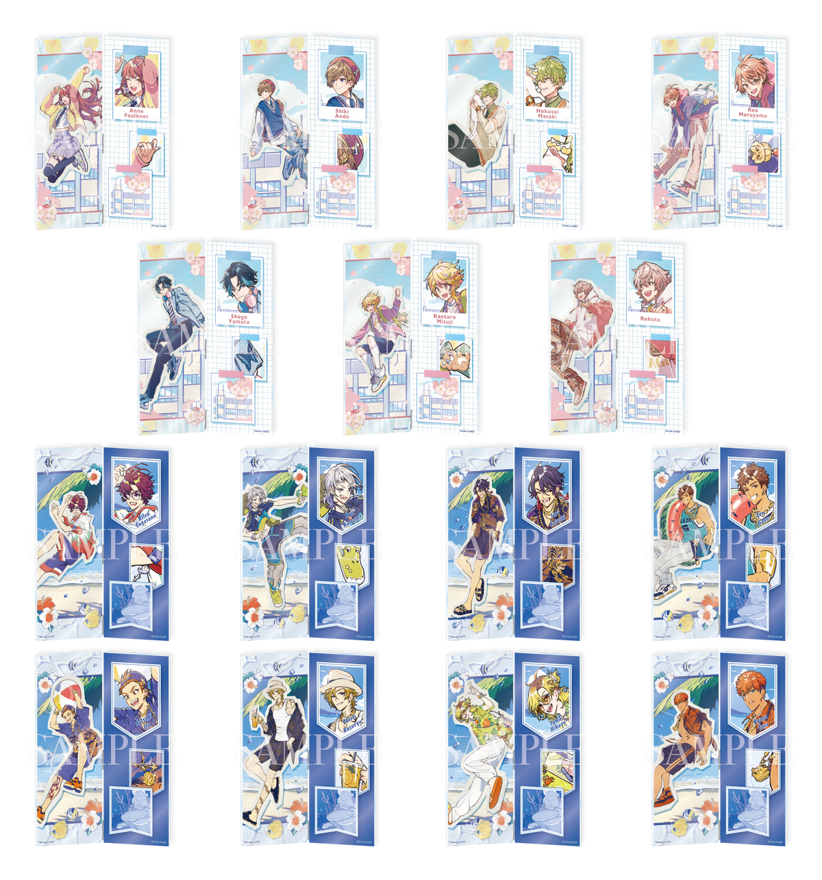 Paradox Live Seasonal Show アクリル屏風セット Ver.1 – GCRESTORE