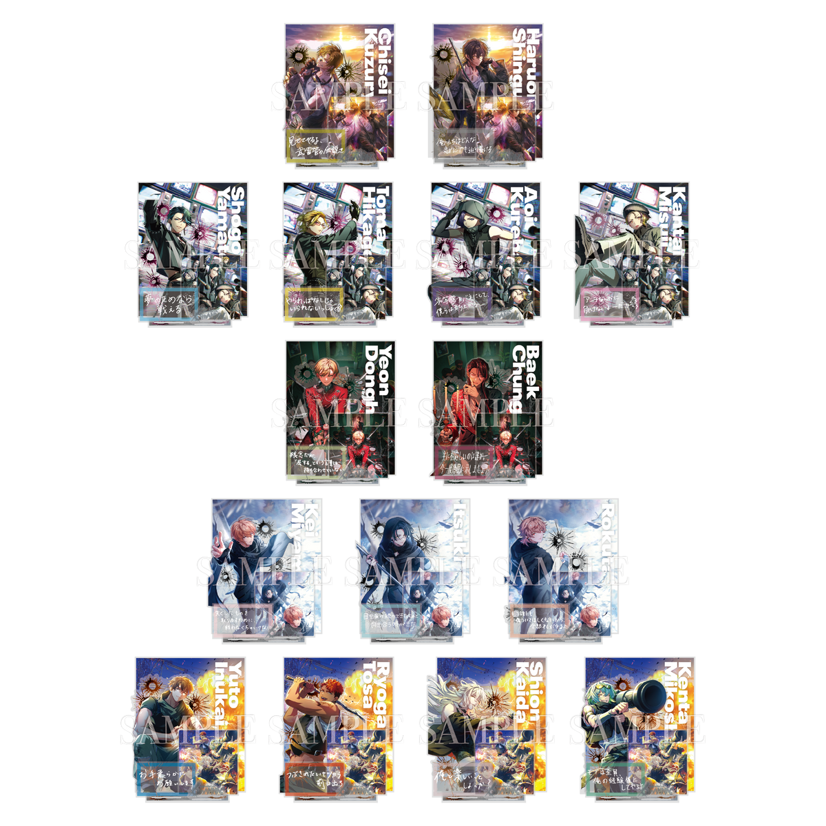 Paradox Live 6th Anniversary ビッグジオラマアクリル Ver.2