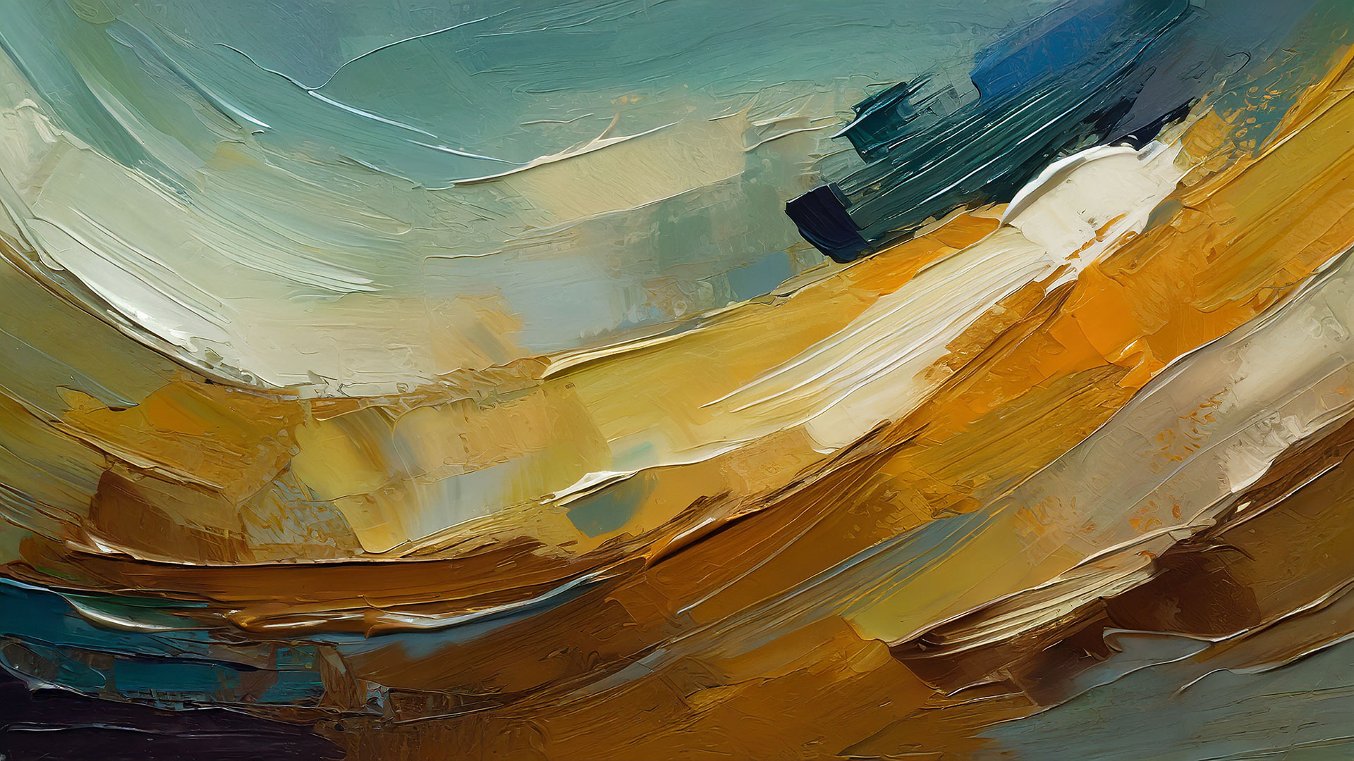 フリー素材】油絵のテクスチャ（4枚）