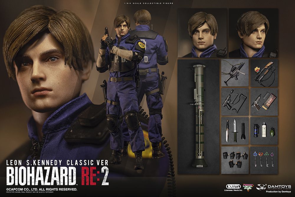 Nauts x DAMTOYS『BIOHAZARD RE:2』1/6コレクティブルアクション