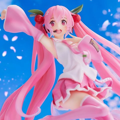 華やかな桜ミクフィギュアが当たる！ タイトー、「タイトーくじ本舗 桜