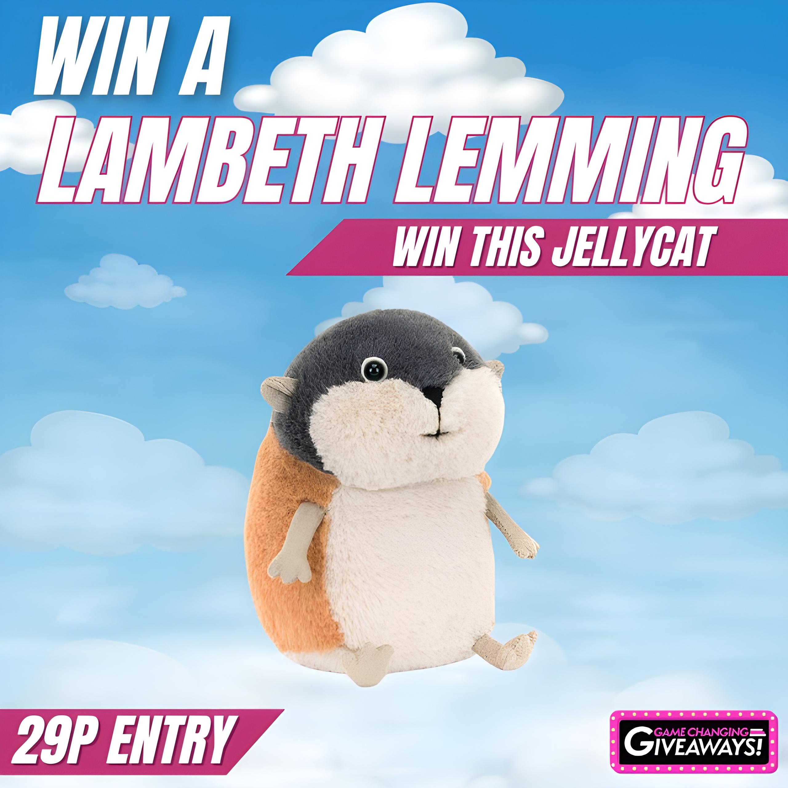 Jellycat Lambeth Lemming | Game Changing Giveaways