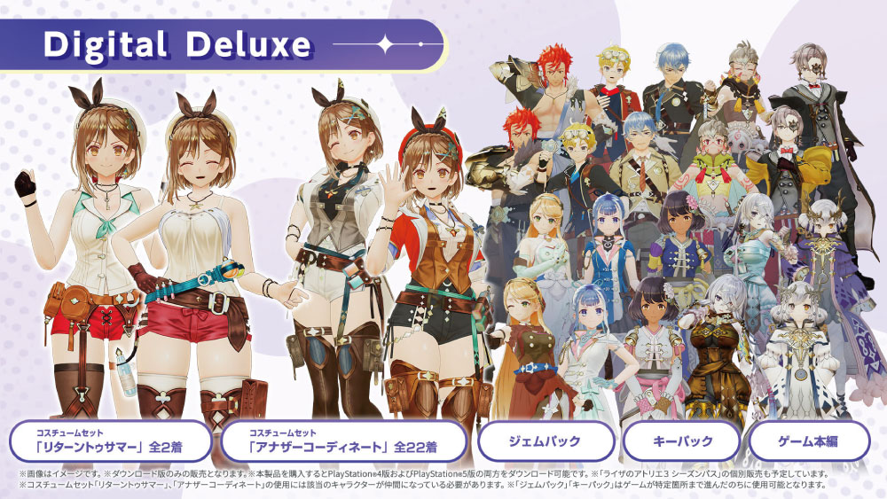 ライザのアトリエ3 製品情報/限定版/特典