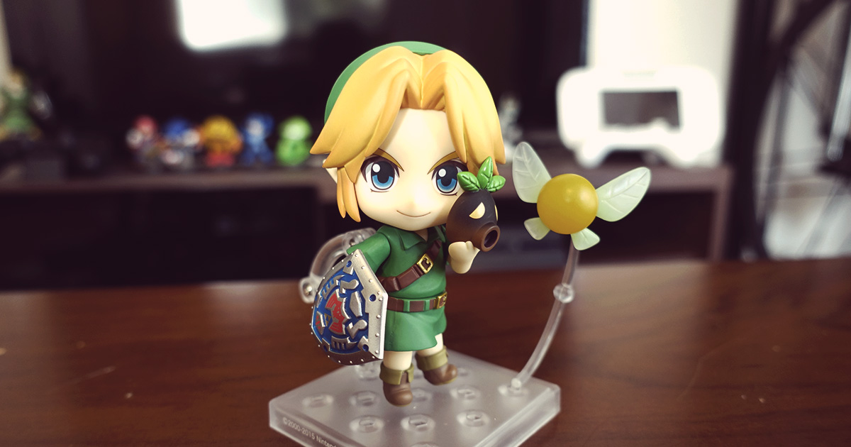 ねんどろいどリンク ムジュラの仮面3D Ver.」の完成度の高さに興奮が