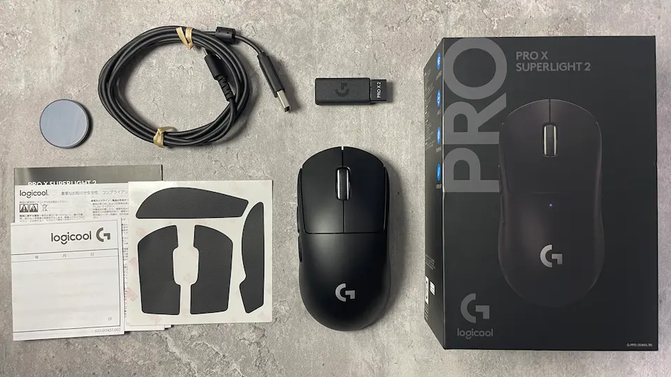 Logicool G PRO X SUPERLIGHT 2を徹底レビュー｜旧型と比較しながら