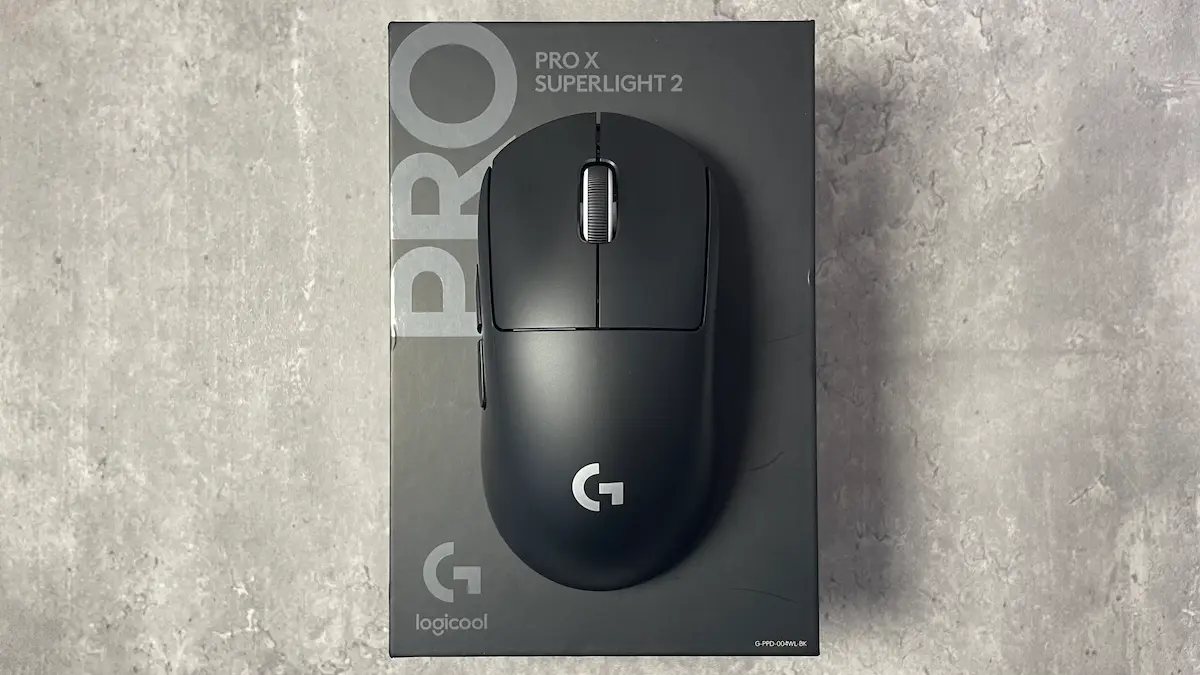 Logicool G PRO X SUPERLIGHT 2を徹底レビュー｜旧型と比較しながら