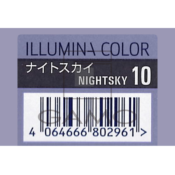 イルミナカラー 10 ナイトスカイ | G SELECT ガモウの理美容用品通販サイト