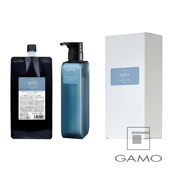アマトラ アフィア カシミヤサボン ディープ 500ml+ボトルセット | G