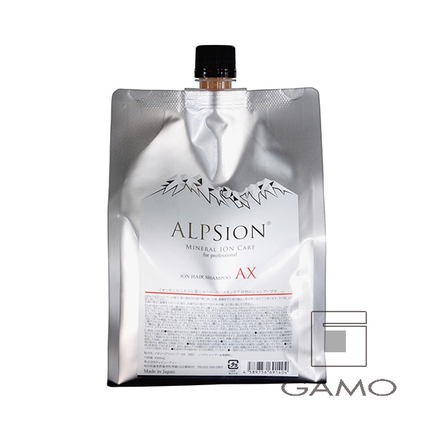 ALPSion イオンヘア&フェイスクレンジングAX 1000ml 詰替パウチ | G