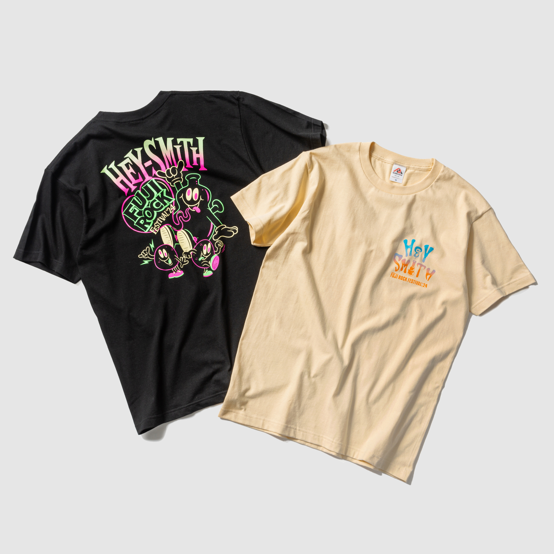 HEY-SMITH x FUJI ROCK '24 Tシャツ - GAN-BAN/岩盤｜フジロック