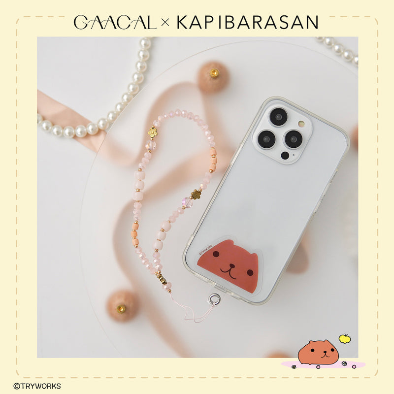 New】 GAACAL×カピバラさん ビーズストラップホルダー付き – gaacal