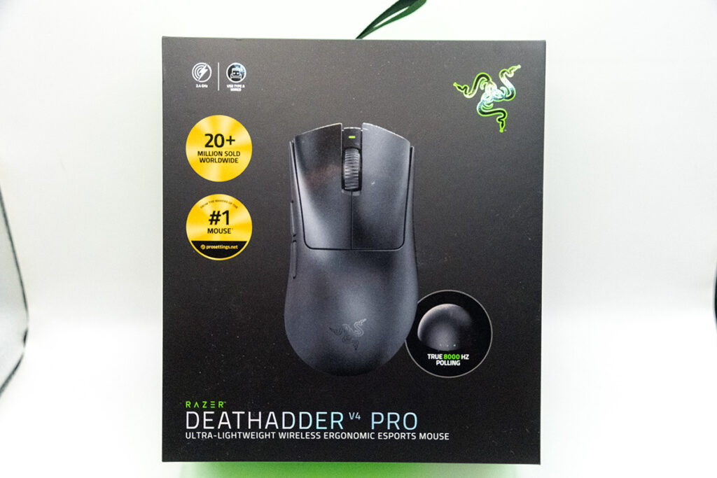 Razer DeathAdder V4 Pro レビュー】握りやすい、軽い、多機能、高精度