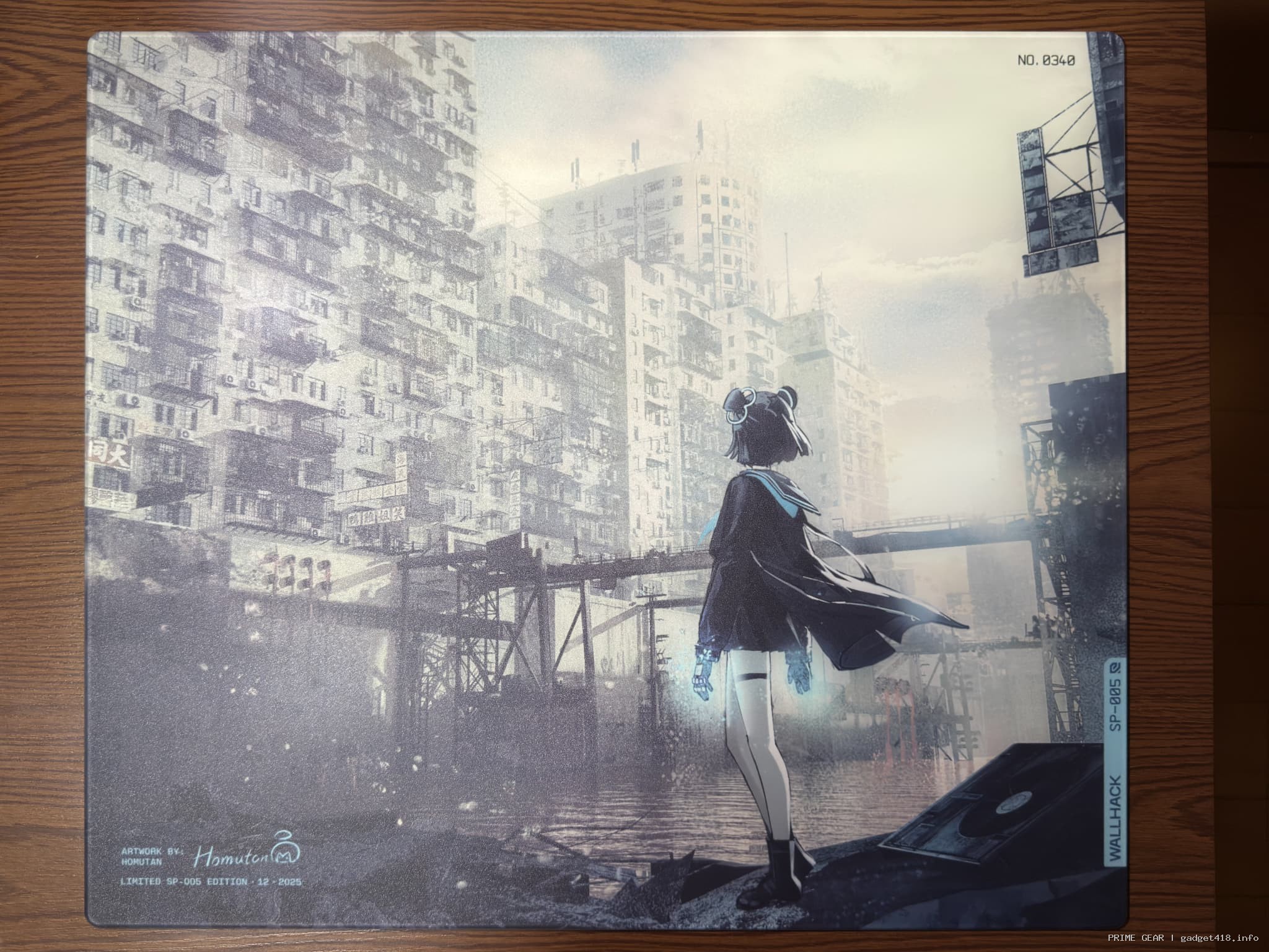 第5世代「Desolate Yume Wallhack SP-005」はガラスマウスパッドの正当