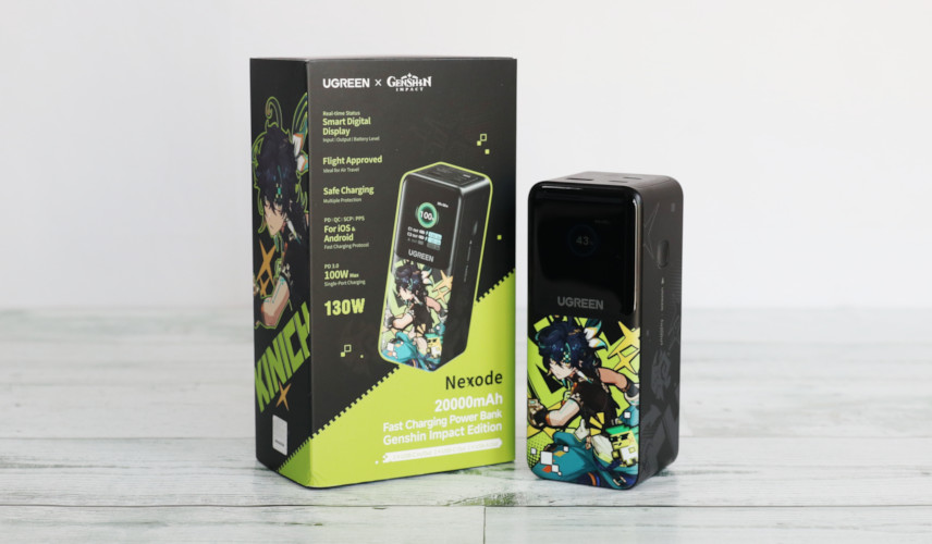 実機レビュー】 UGREEN Nexode 130W 20000mAh 原神モデル：オリジナル