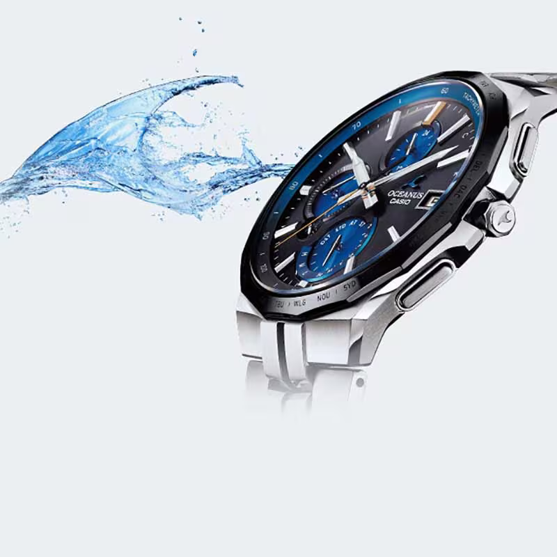 Announcement of Oceanus Manta OCW-S7000F-2A: New Premium Casio Watch
