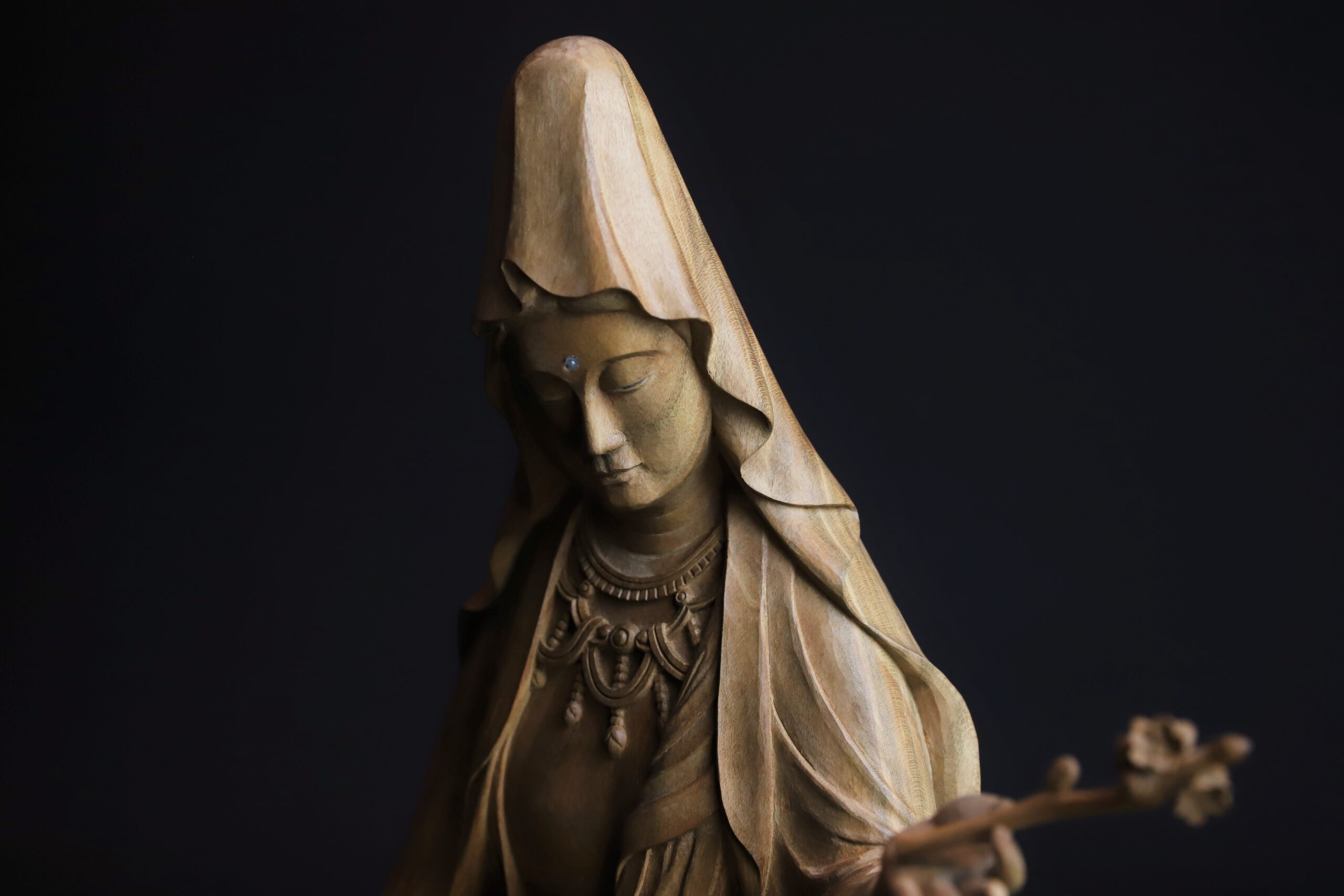 マリア観音【桜】 制作実績 | 京都の仏師【我休】GAKYU by 宮本工藝