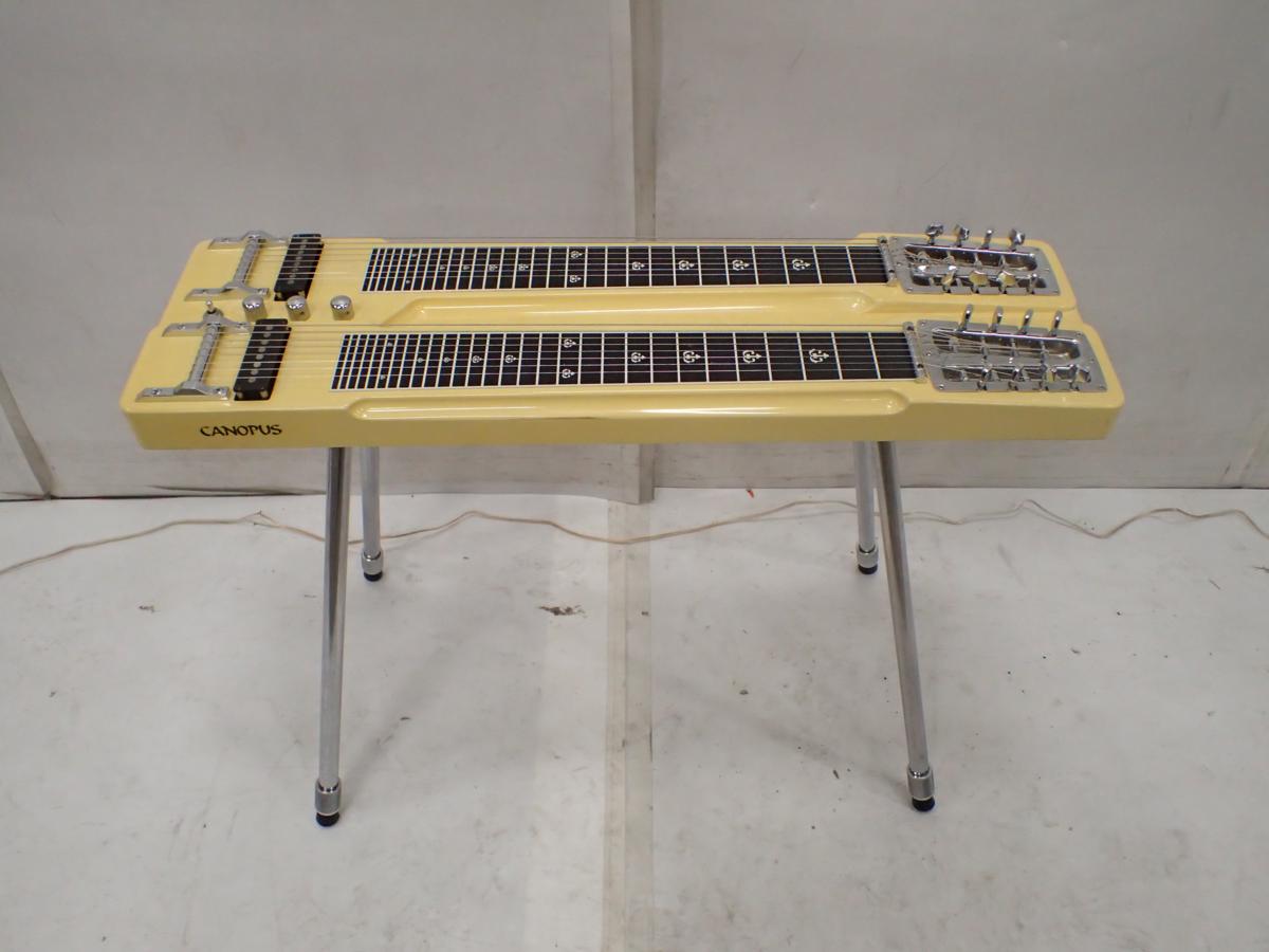 高額買取実施中!!】CANOPUS 6弦 スチールギター ブラウン カノウプス