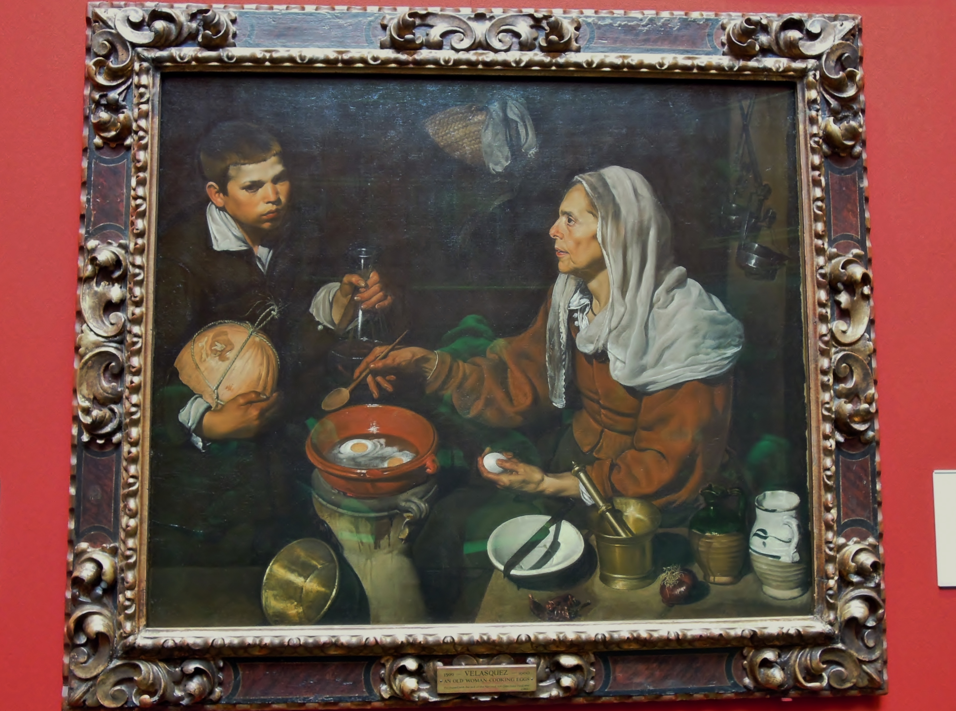 卵を調理する老女 / 宮廷画家 ヴェラスケス – ギャラリー・イグレック